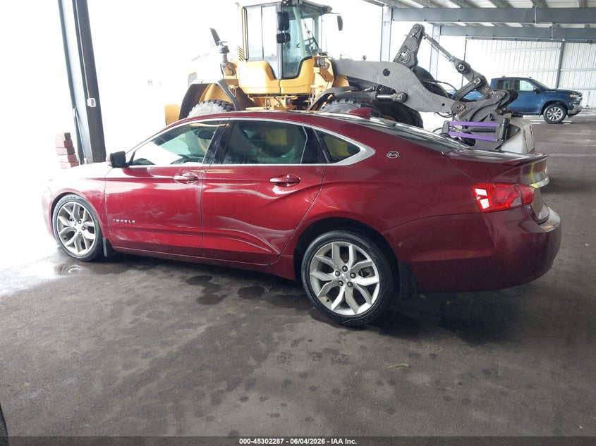 2016 Chevrolet Impala 2Lt VIN: 2G1115S39G9204780 Lot: 45302287