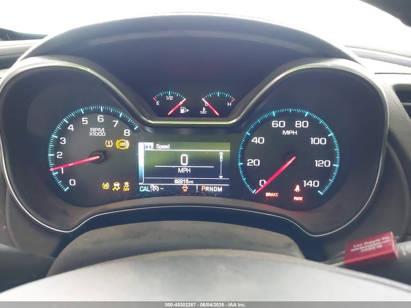 2016 Chevrolet Impala 2Lt VIN: 2G1115S39G9204780 Lot: 45302287