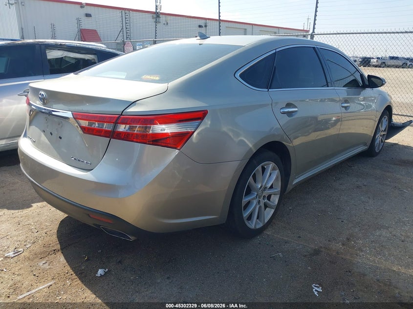 Vin: 4t1bk1eb0eu092354, lot: 45800192, toyota avalon limited 20144