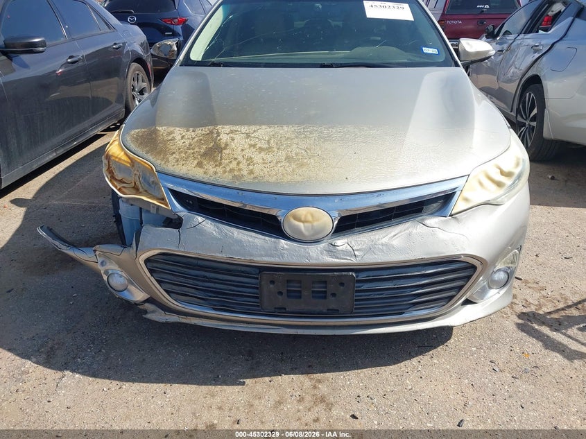 2014 TOYOTA AVALON SEDAN 3.5L V-6 DOHC, VVT, 268HP