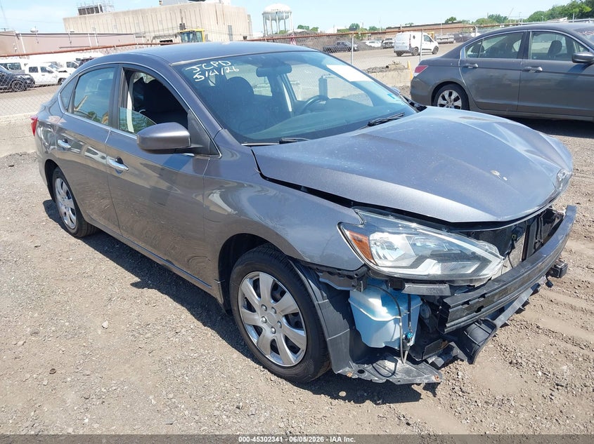 Vin: 3n1ab7ap3ky447632, lot: 45800204, nissan sentra s 2019 img_1