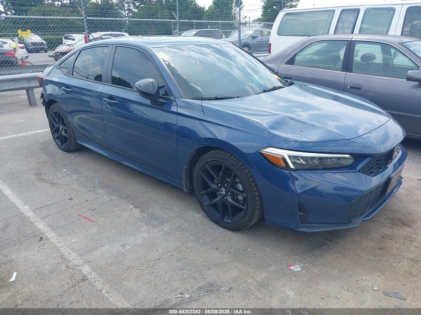 2025 HONDA CIVIC HYBRID  (VIN: 2HGFE4F89SH327948)