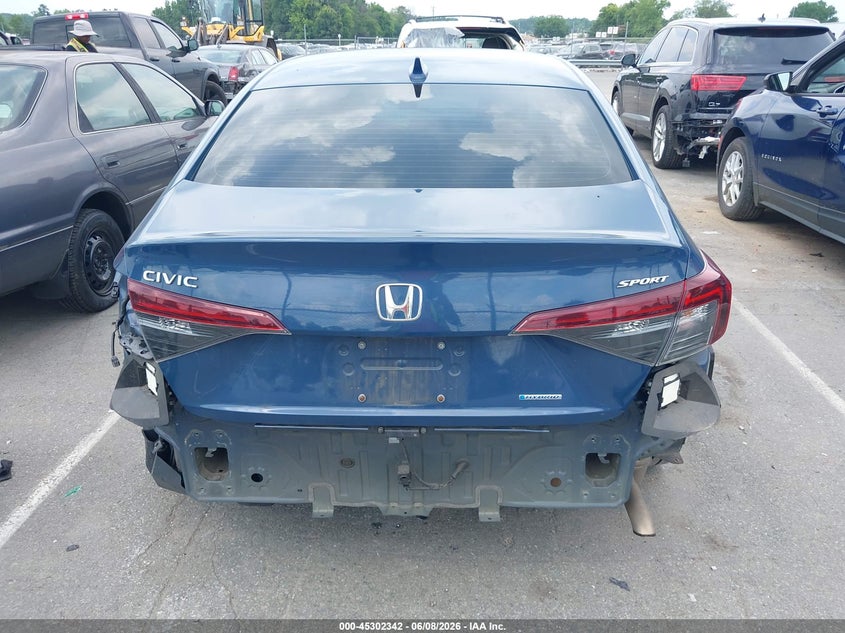 2025 HONDA CIVIC HYBRID auction photo 6