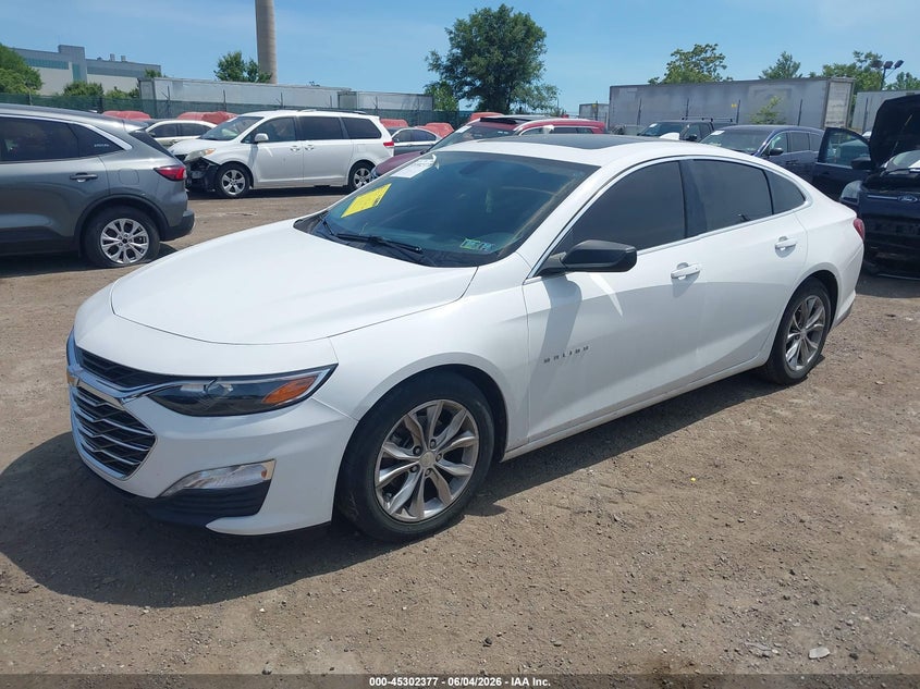 Vin: 1g1zd5st2mf030757, lot: 45800240, chevrolet malibu fwd lt 20212