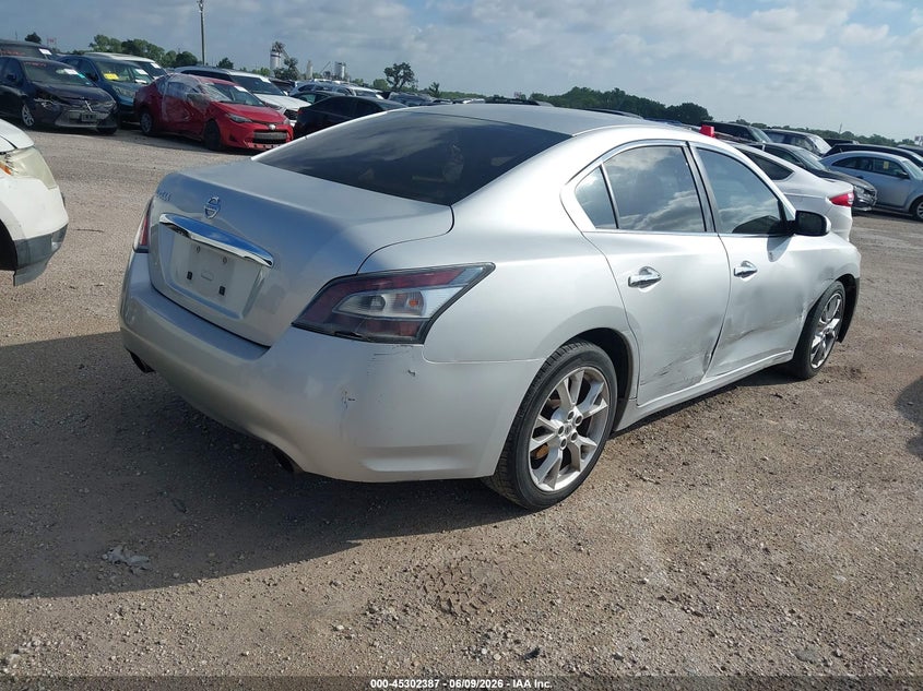 Vin: 1n4aa5apxcc814613, lot: 45800250, nissan maxima 3.5 s 20124