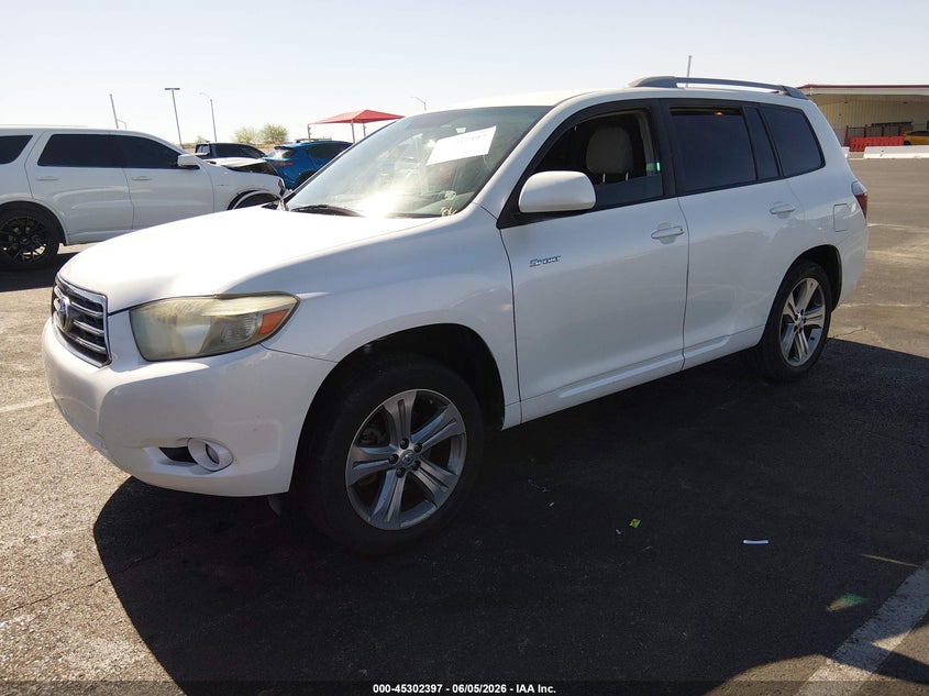 2008 TOYOTA HIGHLANDER auction photo 2