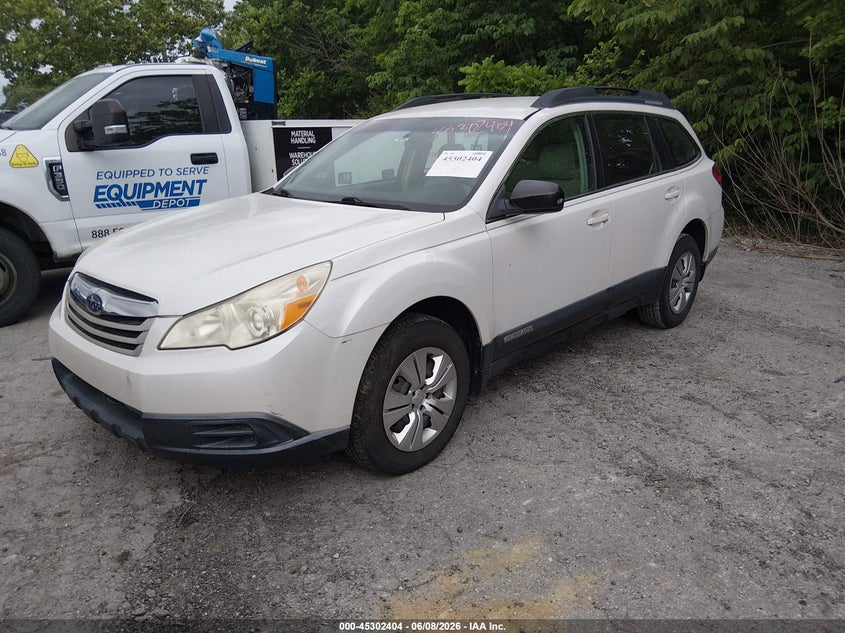 Vin: 4s4brbac9b3408707, lot: 45800267, subaru outback 2.5i 20112