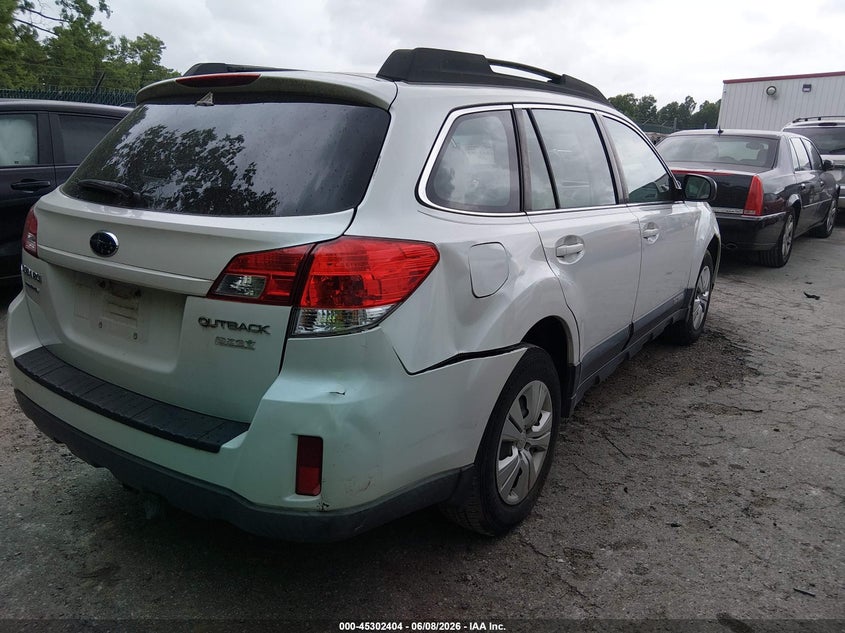 Vin: 4s4brbac9b3408707, lot: 45800267, subaru outback 2.5i 20114