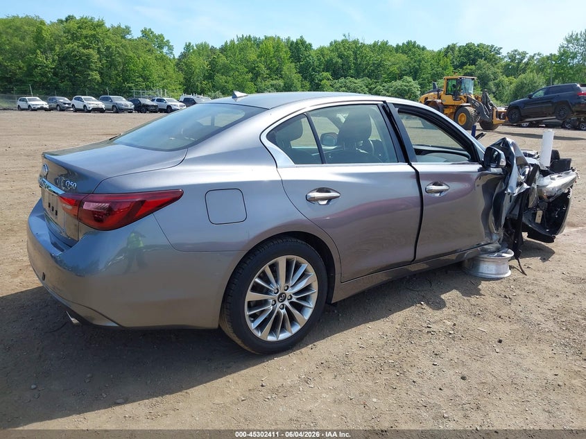 2019 Infiniti Q50 3.0T Luxe VIN: JN1EV7AP4KM518980 Lot: 45302411