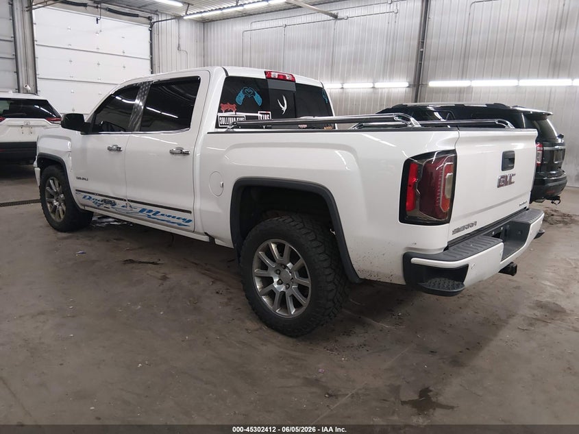 Vin: 3gtu2pec7jg135433, lot: 45800275, gmc sierra 1500 denali 20183