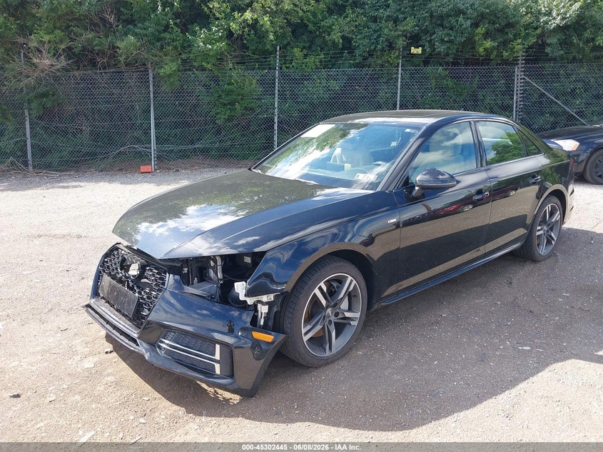 Vin: wauenaf45hn034292, lot: 45800308, audi a4 2.0t premium 20172