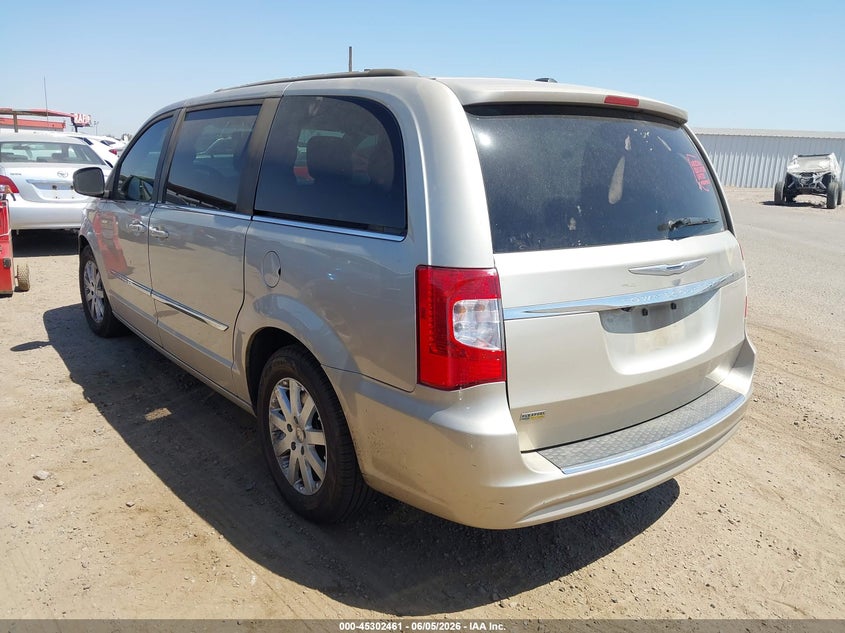 Vin: 2c4rc1bg8er324941, lot: 45800325, chrysler town & country touring 20143