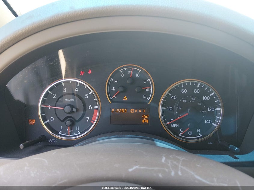 2008 Nissan Armada Le VIN: 5N1AA08C58N628744 Lot: 45302466