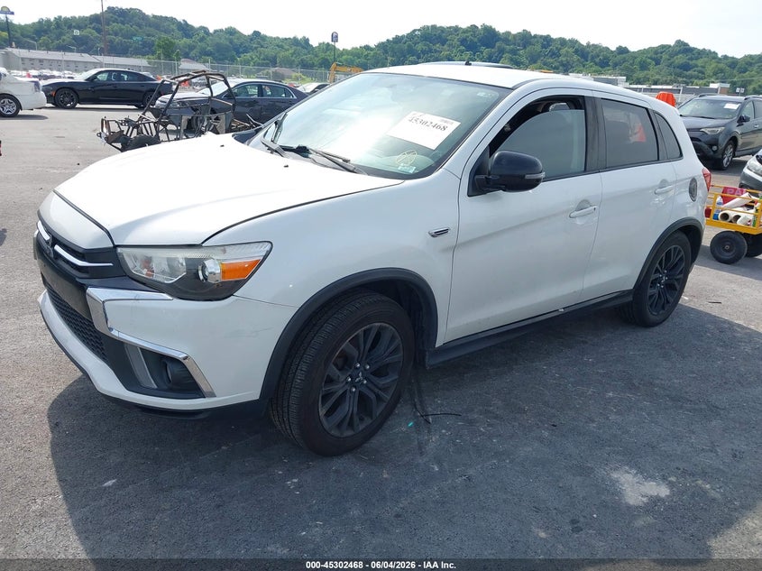 Vin: ja4ar3au4ku024661, lot: 45800331, mitsubishi outlander sport 2.0 le 20192