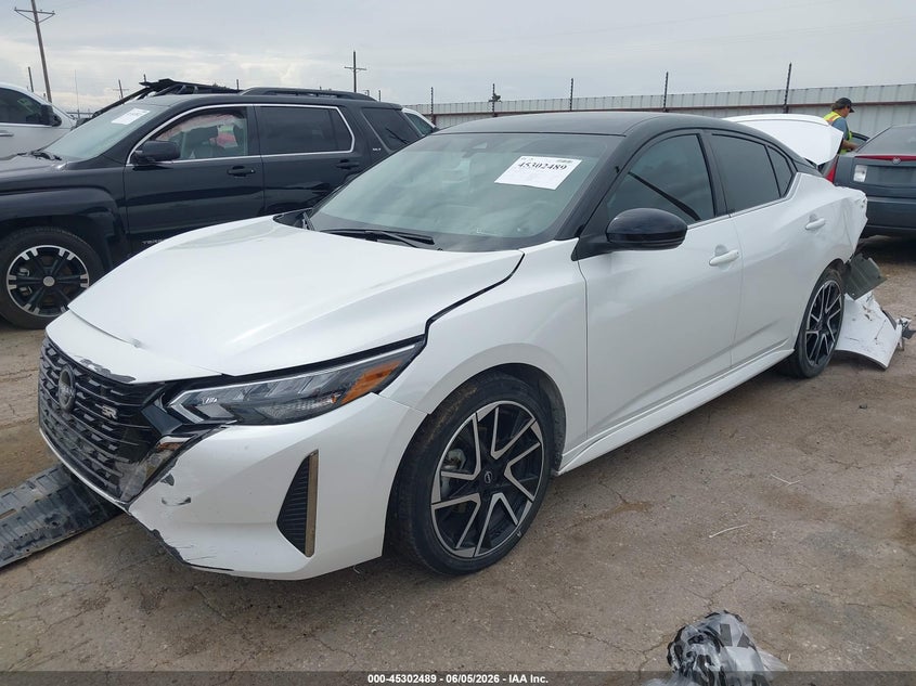 Vin: 3n1ab8dv2ry230731, lot: 45800352, nissan sentra sr xtronic cvt 20242