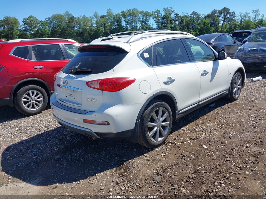 Vin: jn1bj0rr1gm261182, lot: 45800380, infiniti qx50 20164