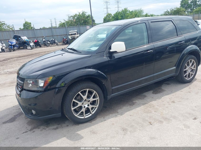 Vin: 3c4pddeg3ht583713, lot: 45800390, dodge journey gt awd 20172