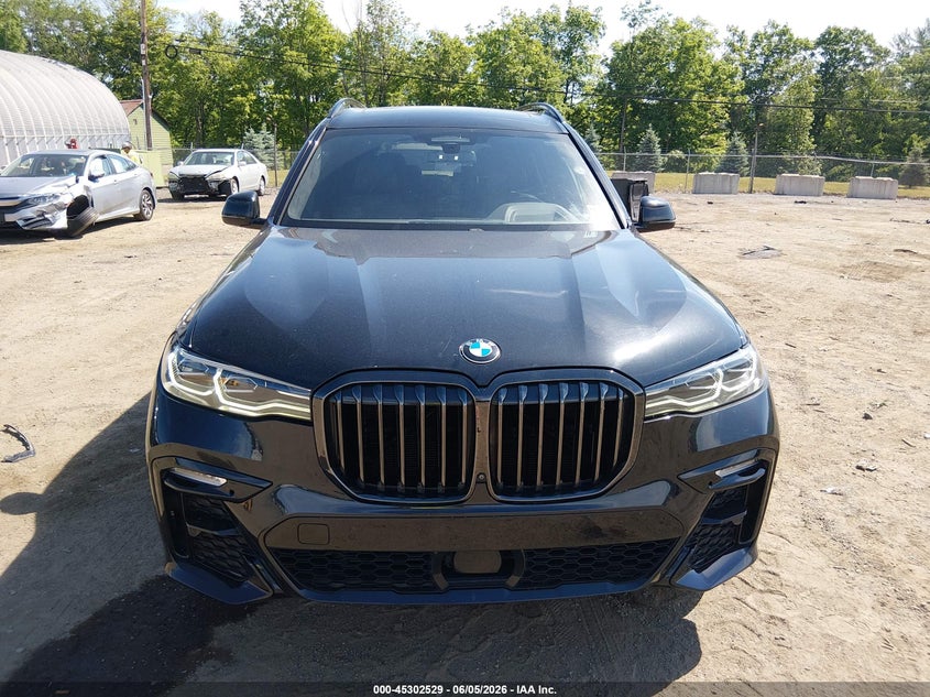 2022 BMW X7 xDrive40I VIN: 5UXCW2C05N9K33456 Lot: 45302529