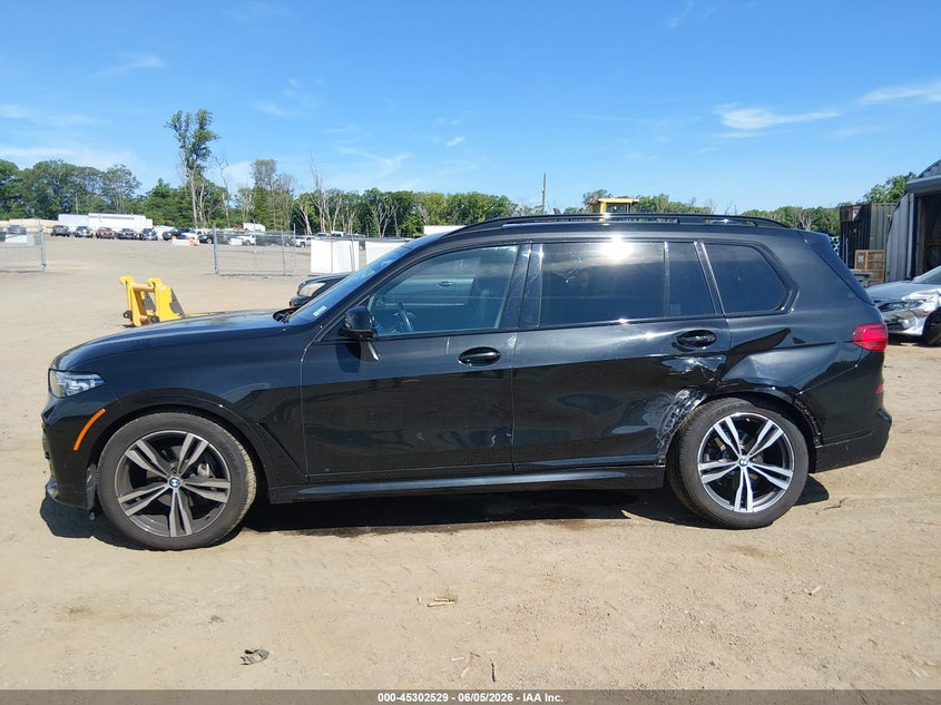 2022 BMW X7 xDrive40I VIN: 5UXCW2C05N9K33456 Lot: 45302529