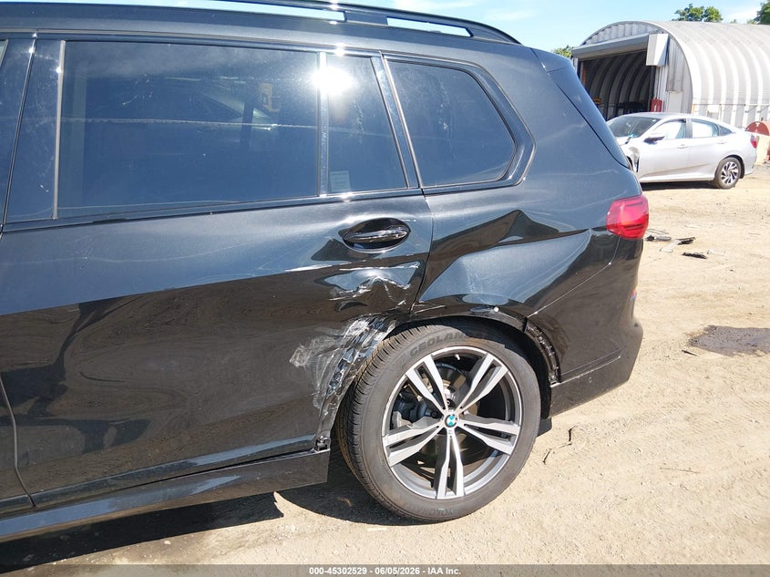 2022 BMW X7 xDrive40I VIN: 5UXCW2C05N9K33456 Lot: 45302529