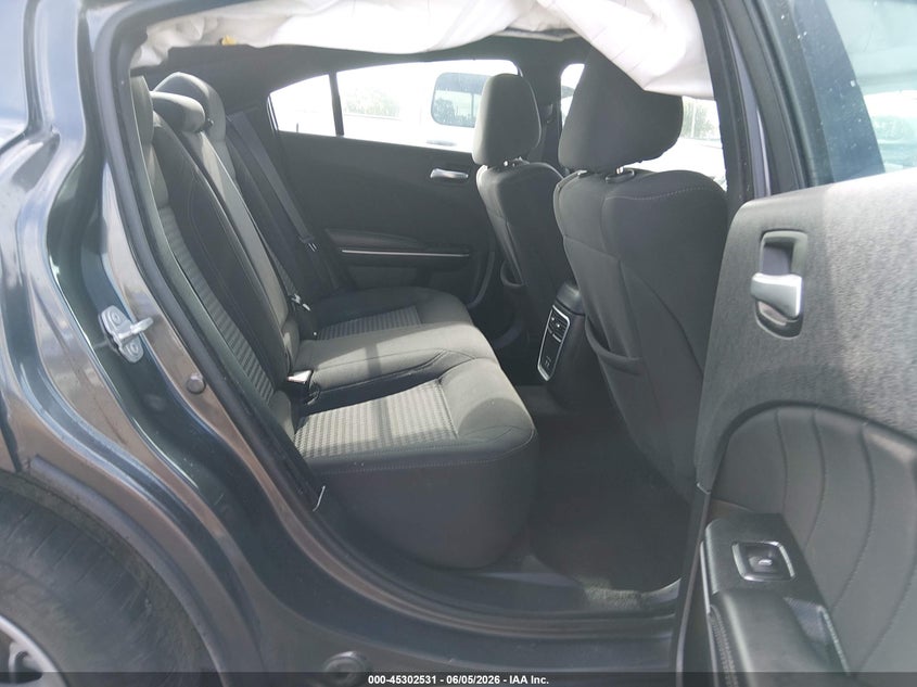 2023 Dodge Charger 3.6 Sxt black Lot 111045302531 Vin 2C3CDXBG3PH699722
