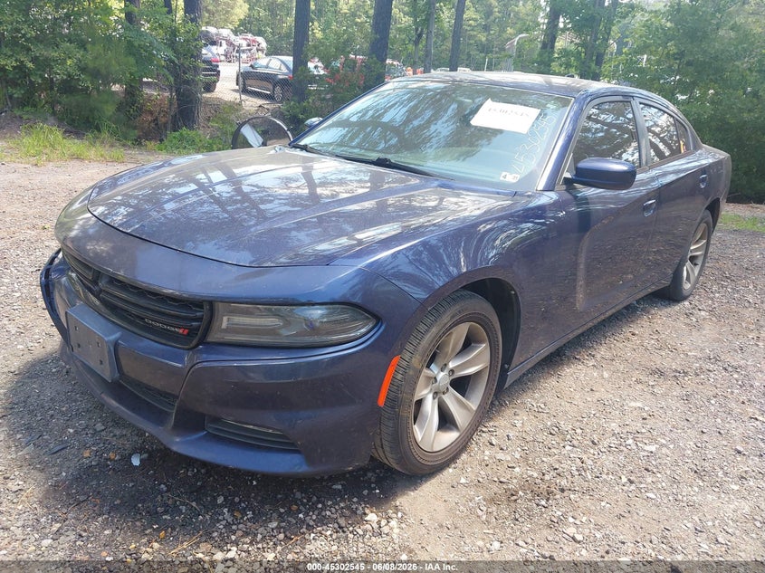 Vin: 2c3cdxhg2fh805552, lot: 45800408, dodge charger sxt 20152