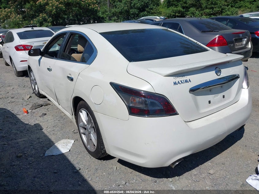 Vin: 1n4aa5ap7ac837280, lot: 45800413, nissan maxima 3.5 s 20103