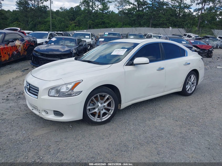 Vin: 1n4aa5ap7ac837280, lot: 45800413, nissan maxima 3.5 s 20102