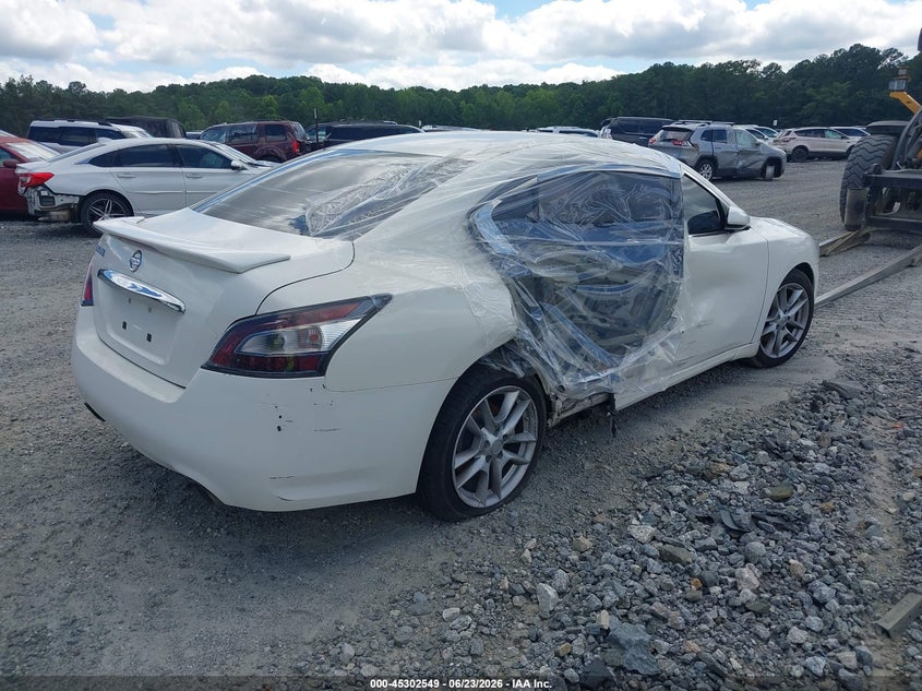 Vin: 1n4aa5ap7ac837280, lot: 45800413, nissan maxima 3.5 s 20104