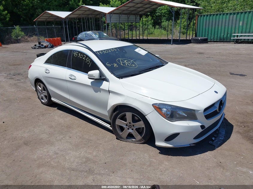 2018 Mercedes-Benz CLA-Class Cla 250 VIN WDDSJ4EB5JN531793