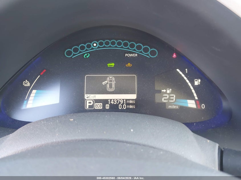 2016 Nissan Leaf Sv VIN: 1N4BZ0CP0GC311708 Lot: 45302568