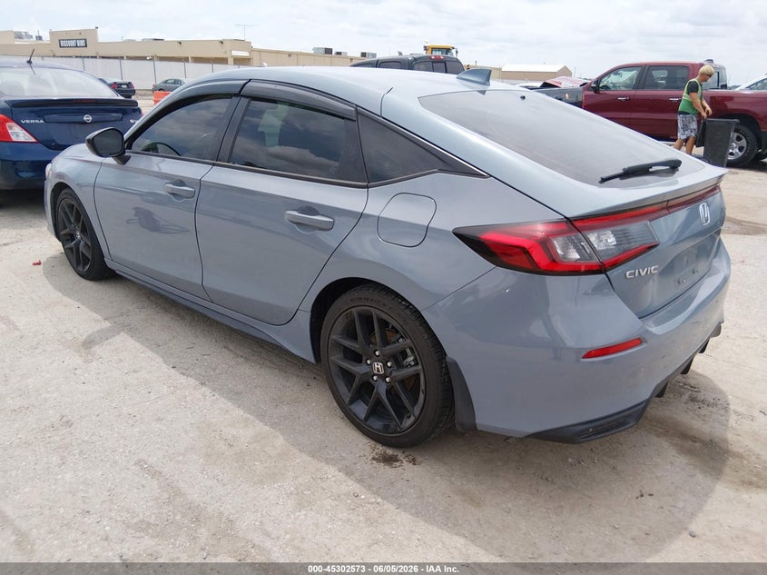 Vin: 19xfl2h84ne005918, lot: 45800436, honda civic sport 20223