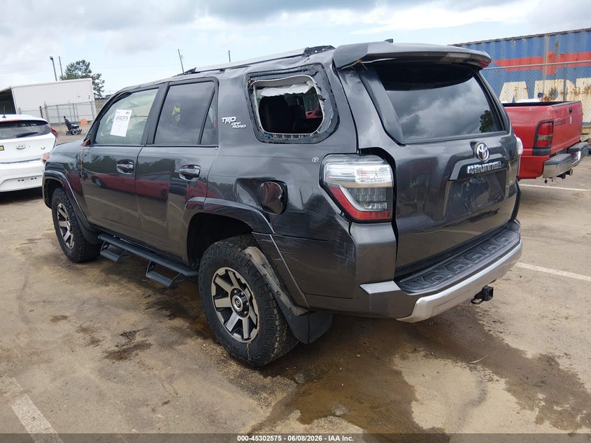 Vin: jtebu5jrxj5572104, lot: 45800438, toyota 4runner trd off road premium 20183