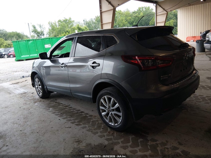 Vin: jn1bj1cw6lw645591, lot: 45800442, nissan rogue sport s awd xtronic cvt 20203