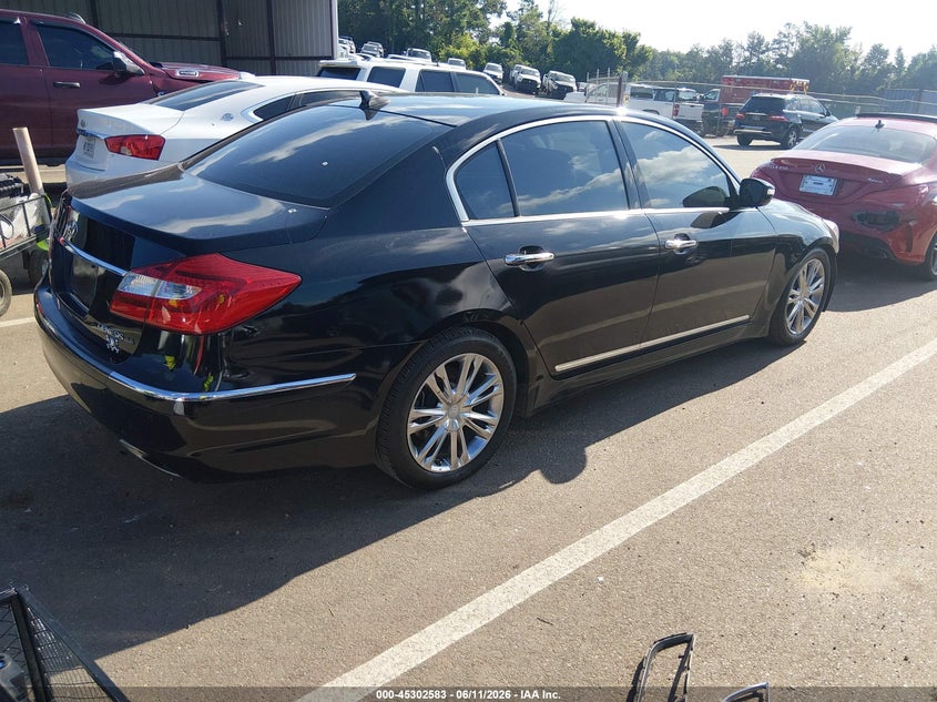 2012 HYUNDAI GENESIS auction photo 4