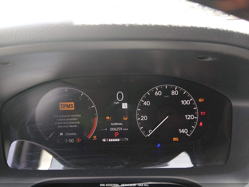 2026 Honda Hr-V Awd Sport VIN: 3CZRZ2H5XTM706882 Lot: 45302594