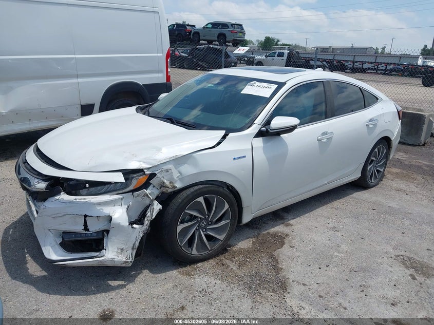 Vin: 19xze4f9xle000413, lot: 45800468, honda insight touring 20202