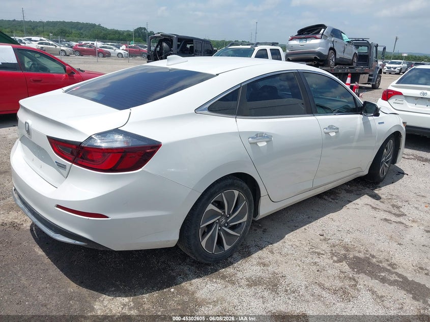 Vin: 19xze4f9xle000413, lot: 45800468, honda insight touring 20204