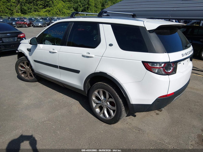 Vin: salcr2bg8fh525545, lot: 45800523, land rover discovery sport hse 20153