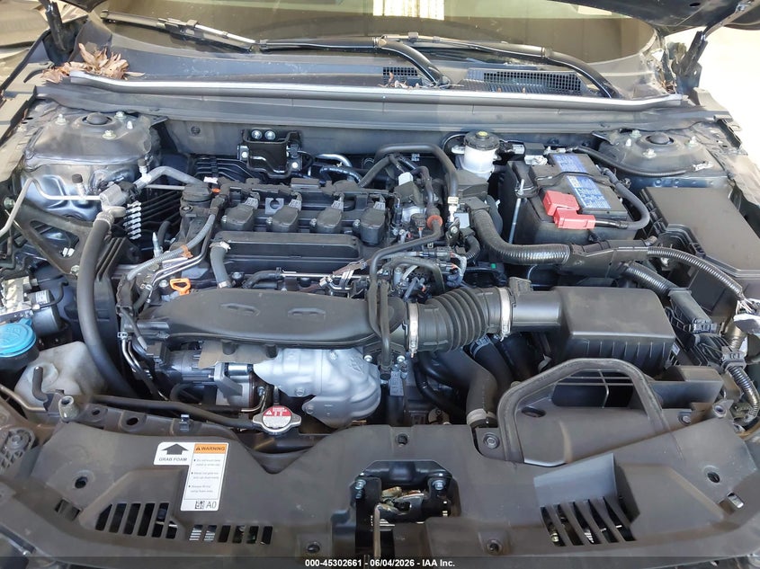 2024 Honda Accord Lx VIN: 1HGCY1F22RA015287 Lot: 45302661
