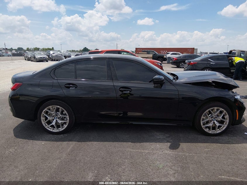 2025 BMW 330I xDrive VIN: 3MW89CW01S8F00238 Lot: 45302662