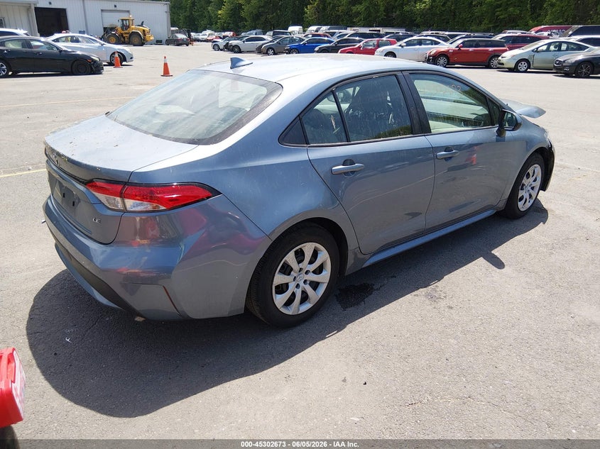 Vin: 5yfeprae5lp126137, lot: 45800535, toyota corolla le 20204