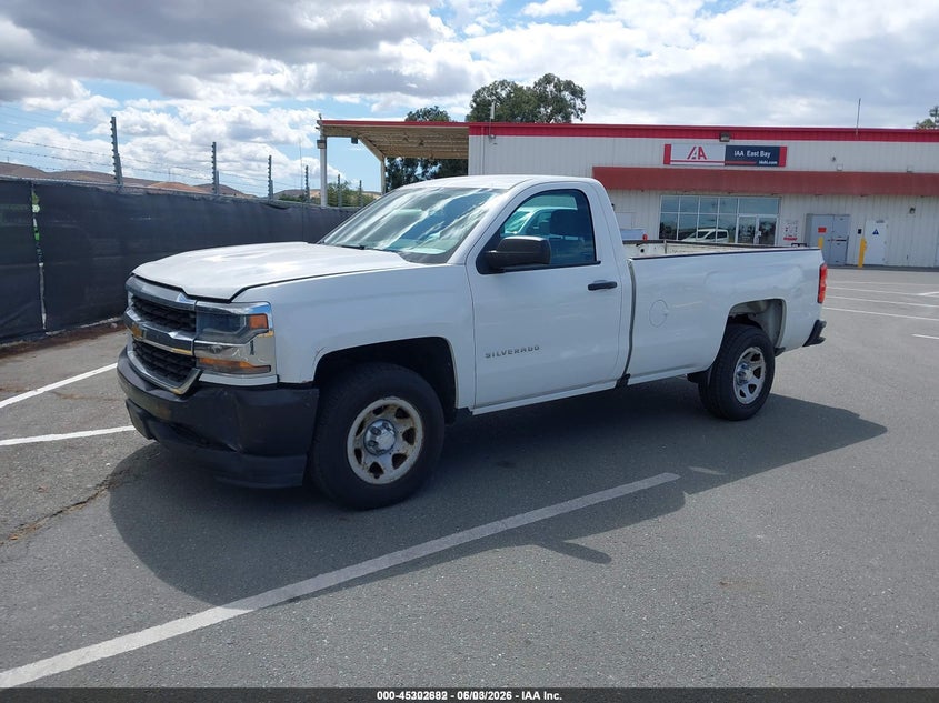 2016 Chevrolet Silverado 1500 Wt 1GCNCNEH6GZ310099 photo 1