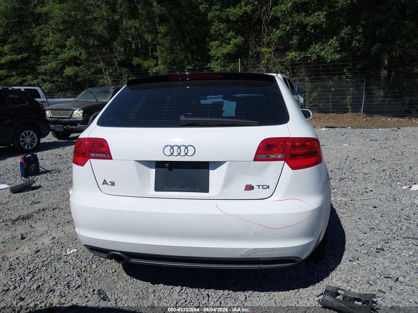 2012 Audi A3 2.0 Tdi Premium VIN: WAUKJAFM8CA091990 Lot: 45302684