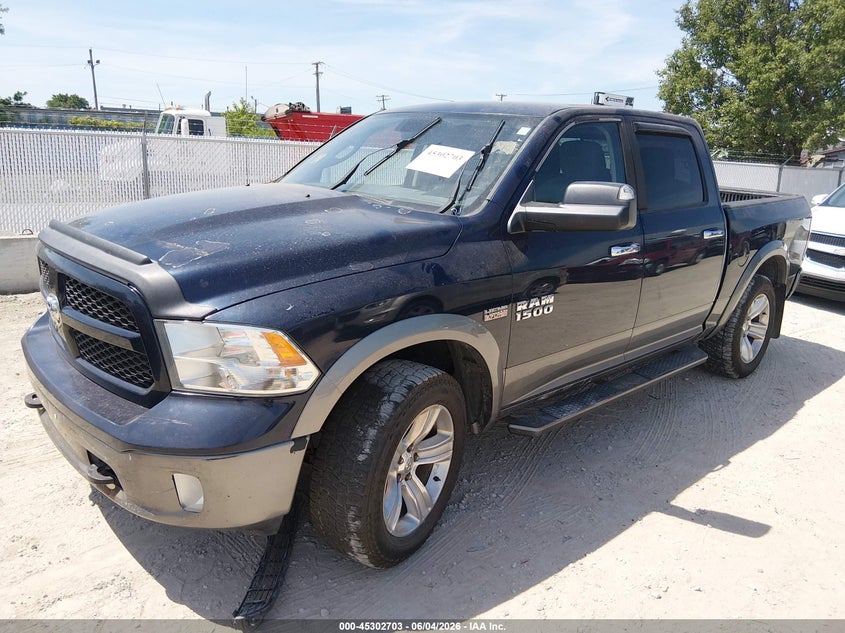 Vin: 1c6rr7lt2ds545307, lot: 45800566, ram 1500 slt 20132