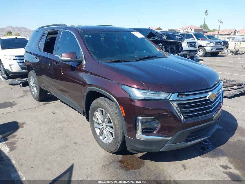 Vin: 1gnergkw1pj175455, lot: 45800572, chevrolet traverse fwd lt cloth 2023 img_1