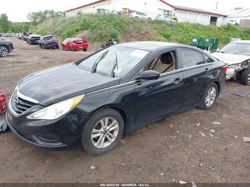 2012 Hyundai Sonata 2.4 Gls black Lot 111045302749 Vin 5NPEB4ACXCH344376