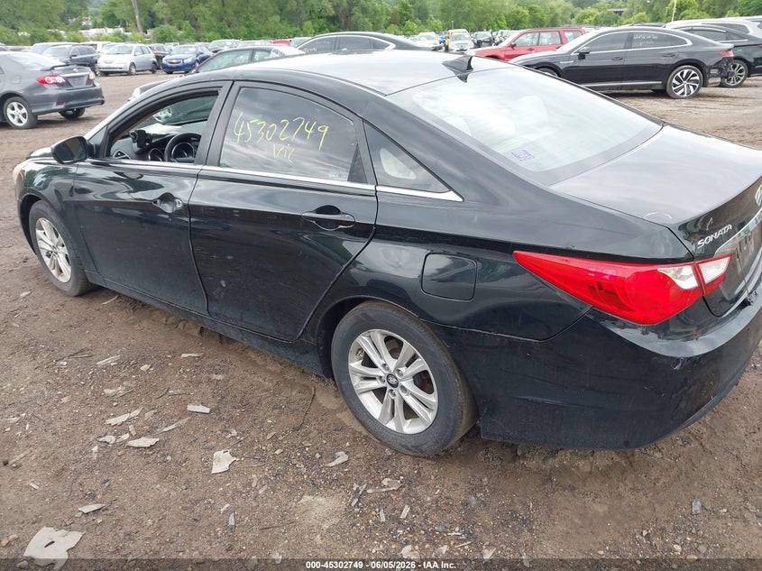 2012 Hyundai Sonata 2.4 Gls black Lot 111045302749 Vin 5NPEB4ACXCH344376