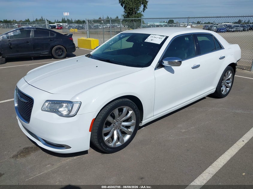 Vin: 2c3ccaeg1jh194135, lot: 45800648, chrysler 300 limited 20182
