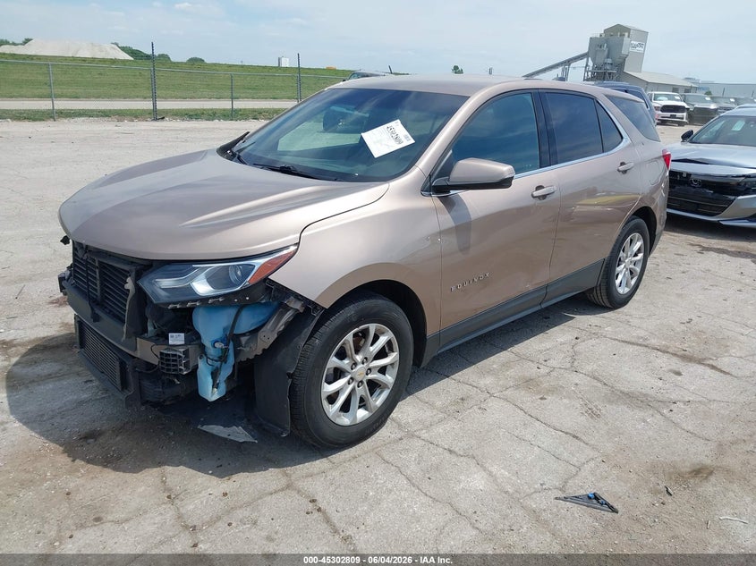 Vin: 2gnaxkev0k6267950, lot: 45800672, chevrolet equinox lt 20192